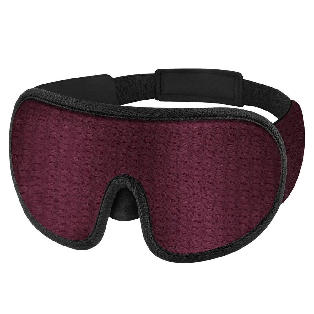 Soft 3D Sleep Mask  100% Light Blocking