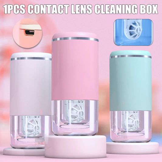 Automaic Contact Lens Cleaner - Portable Automatic Cleaning