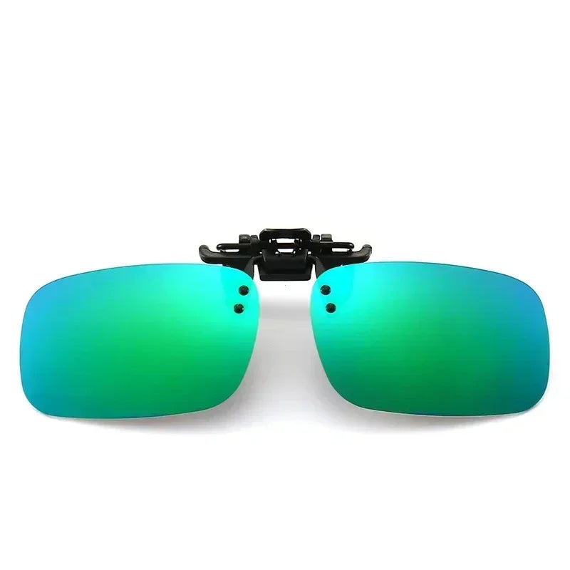 Polarized Sunglasses Clips Glasses Clip Driving Night Vision Eyeglasses UV400 Outdoor Shades High Definition Sun Glasses Clips