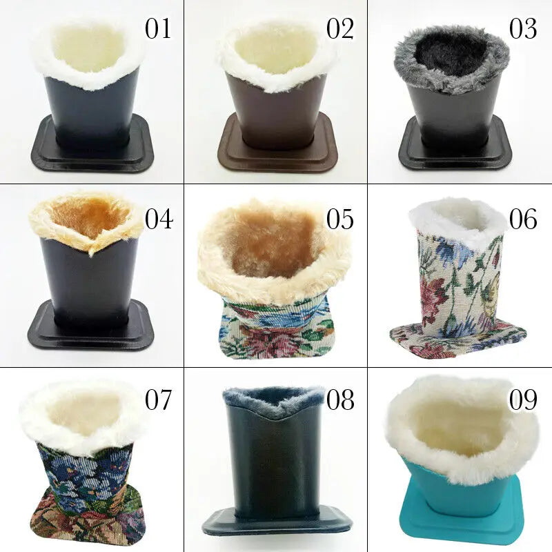 Soft Plush Lined Desktop Glasses Holder - Eyeglasses Sunglasses Stand Anti scratch Storage Case Make Up Brush Holder Pen Container
