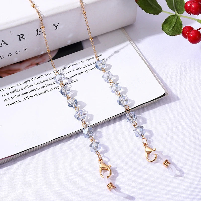 Bohemian Crystal Beaded Glasses Chains