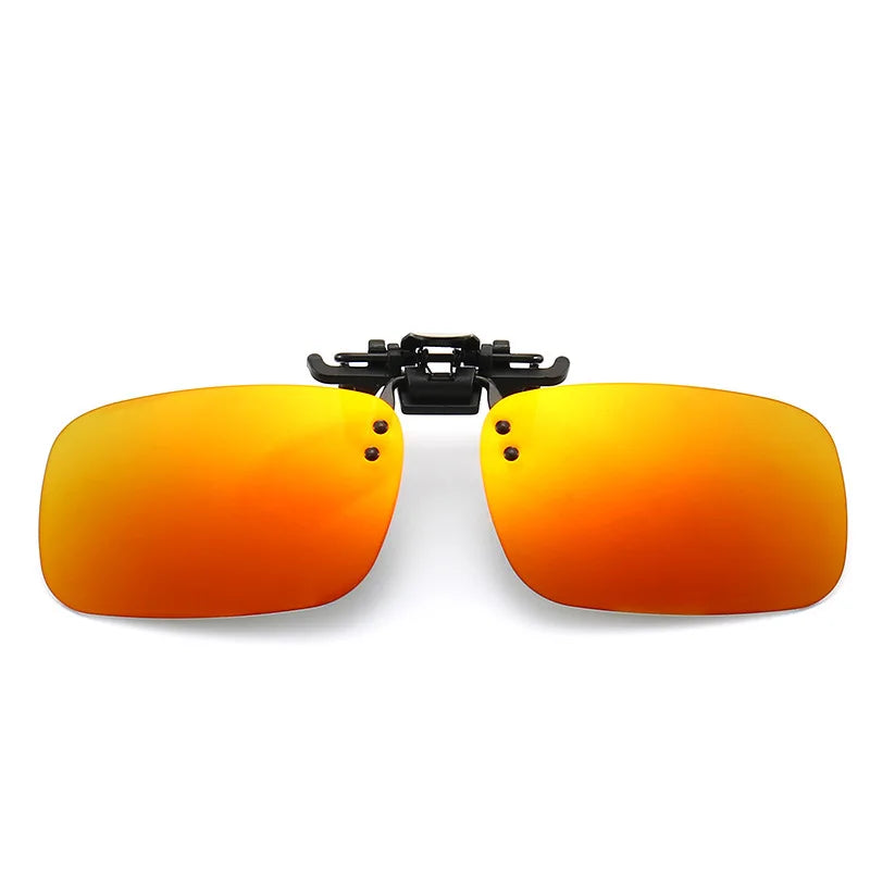 Polarized Sunglasses Clips Glasses Clip Driving Night Vision Eyeglasses UV400 Outdoor Shades High Definition Sun Glasses Clips