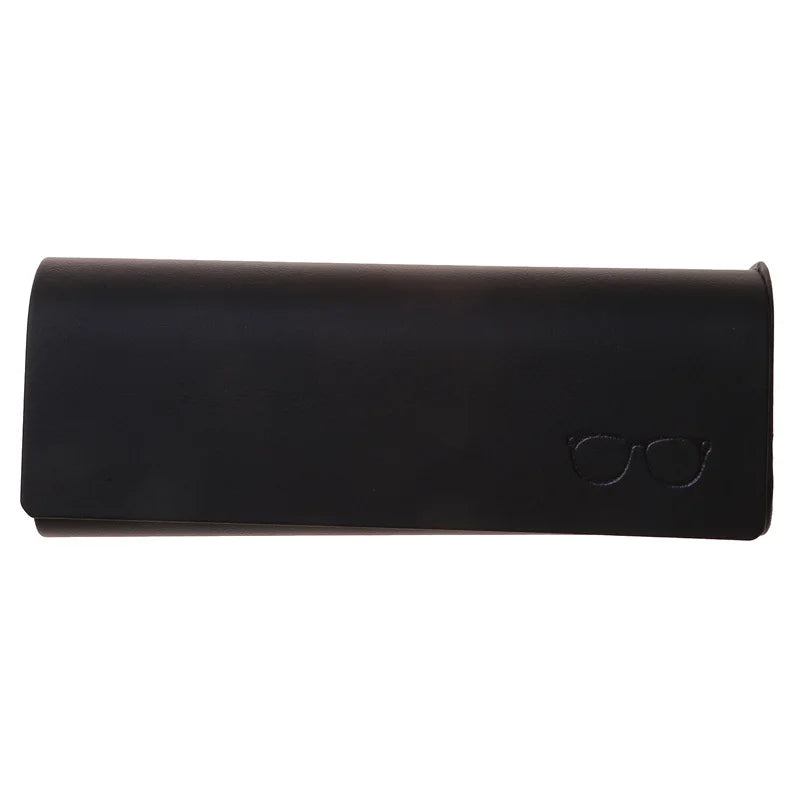 PU Leather Glasses Box - Men Women Sunglasses Spectacle Storage Box Portable Anti-Pressure Eyeglasses Bag Eyewear Accesso